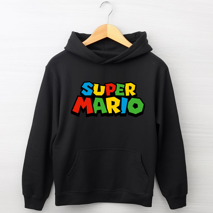 Super Mario Adult Hoodie wokigi