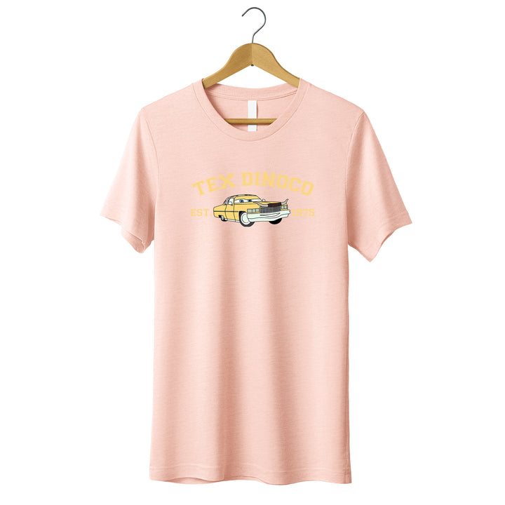 Personalized Disney Cars Tex Dinoco Toddler T-shirt wokigi