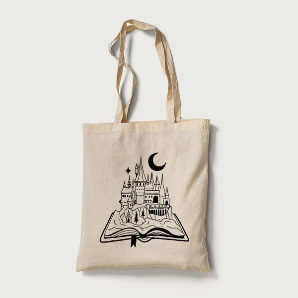 The Castle book Tote Bag