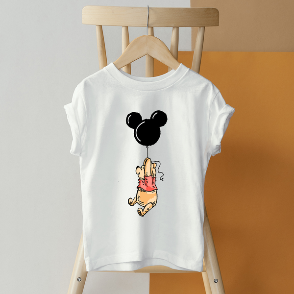 Winnie Mickey Balloon Retro Toddler T-shirt