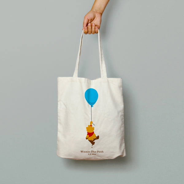 Retro Winnie the Pooh Tote Bag