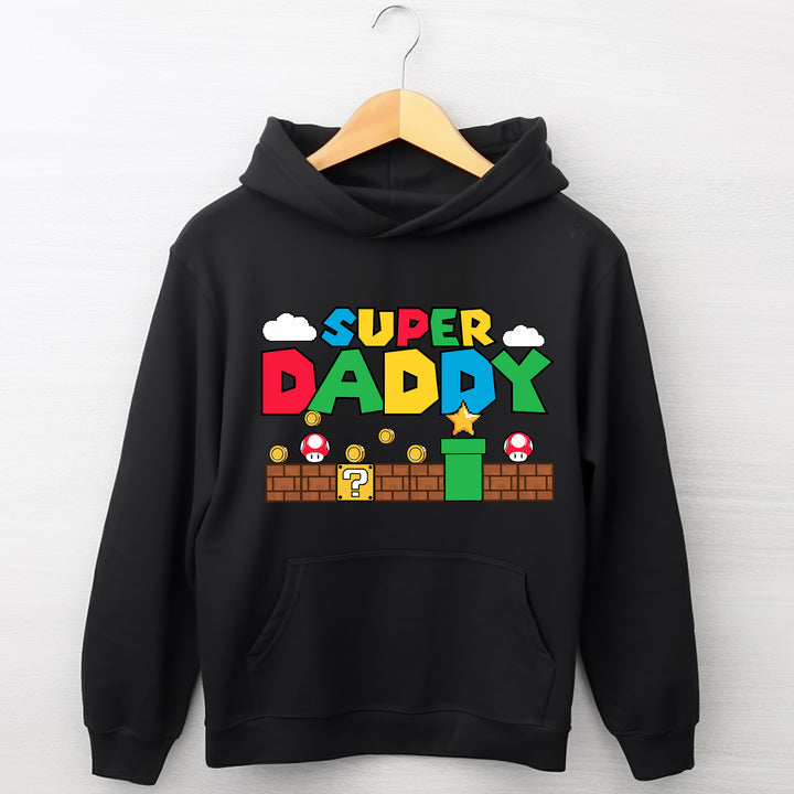 Super Mario Custom Name Adult Hoodie wokigi