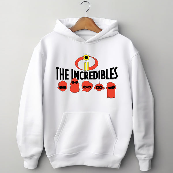 Incredibles Mask Adult Hoodie