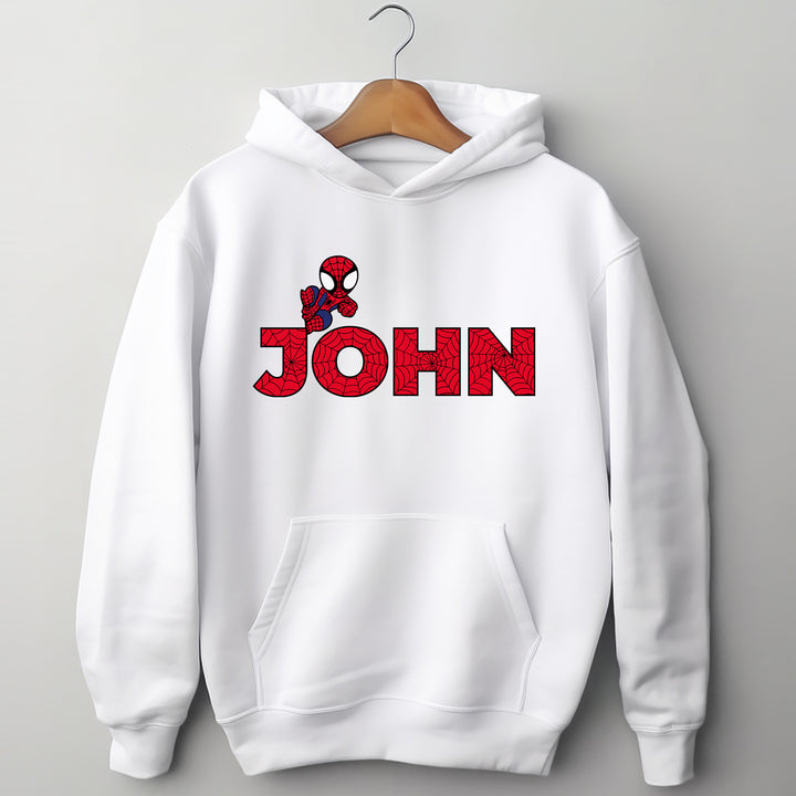 Personalized Spiderman Birthday Adult Hoodie wokigi