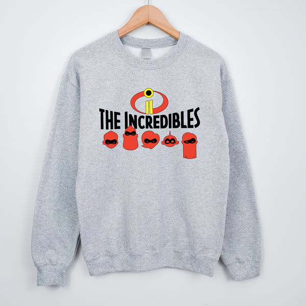 Incredibles Mask Adult Sweatshirt