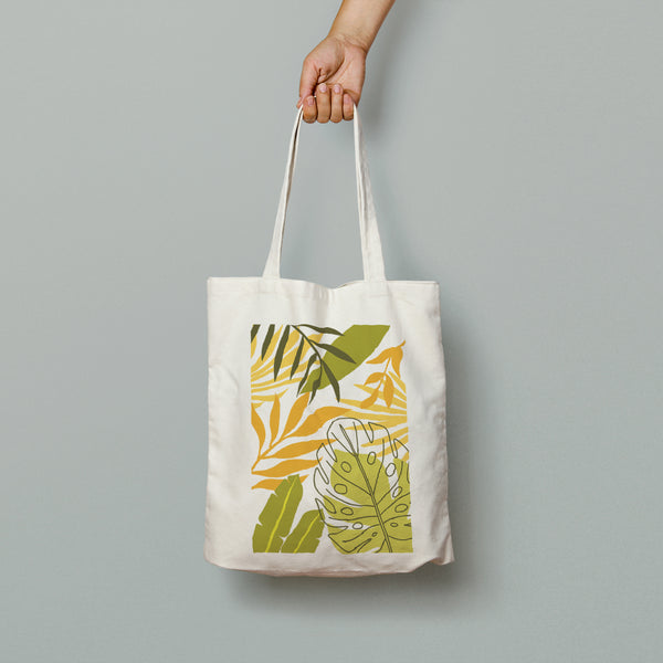 Exotic leaves Tote Bag