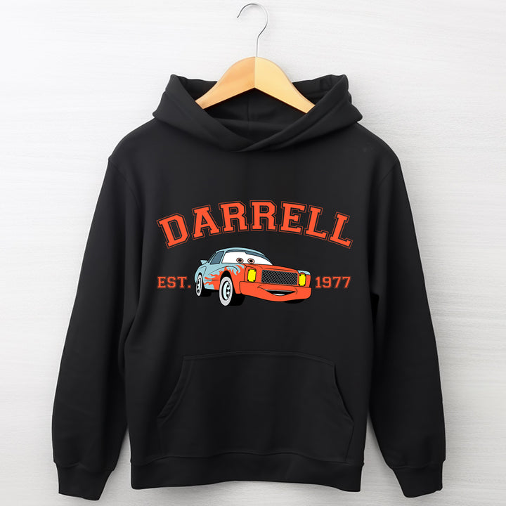 Personalized Disney Cars Darrell Adult Hoodie wokigi