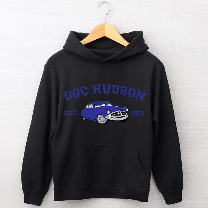 Personalized Disney Cars Doc Hudson Adult Hoodie wokigi