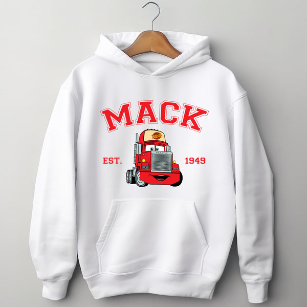 Personalized Disney Cars Mack Adult Hoodie wokigi