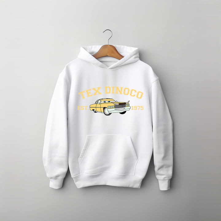 Personalized Disney Cars Tex Dinoco Kids Hoodie wokigi