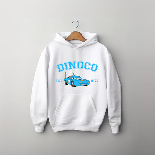 Personalized Disney Cars Dinoco Kids Hoodie wokigi