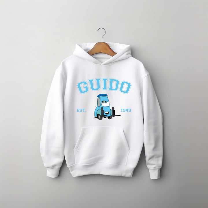 Personalized Disney Cars Guido Kids Hoodie wokigi