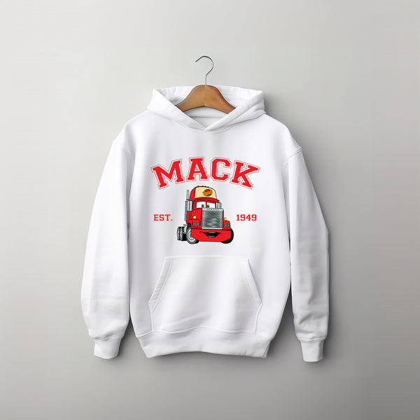 Personalized Disney Cars Mack Kids Hoodie wokigi