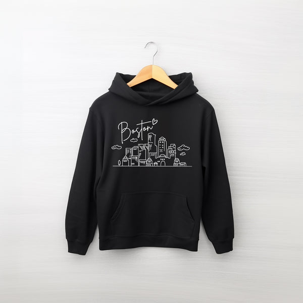 Boston City Lover Youth Hoodie