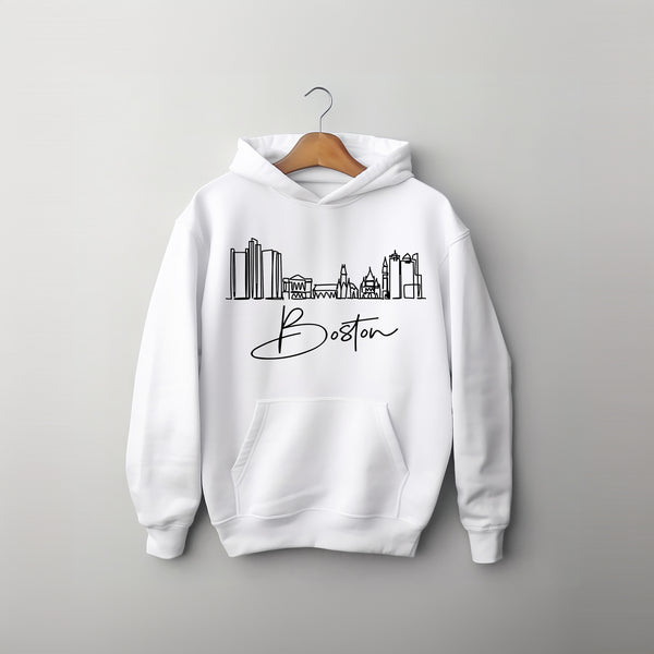 Boston City Vintage Toddler Hoodie