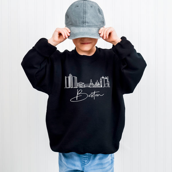 Boston City Vintage Youth Sweatshirt