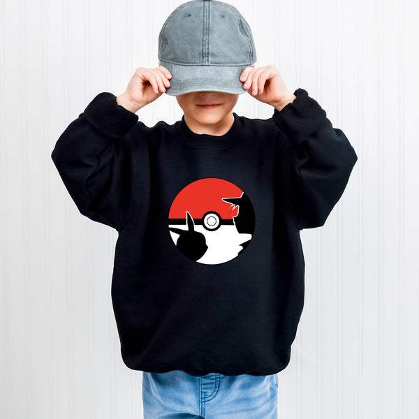 Pokemon Ash Ketchum Pikachu Youth Sweatshirt