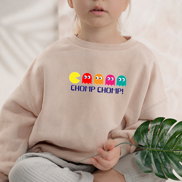 Pacman Chomp Chomp Toddler Sweatshirt