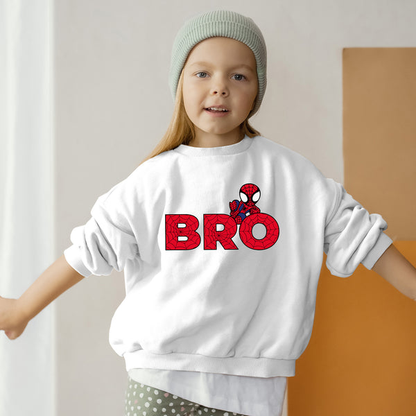 Personalized Spiderman Birthday Kids Sweatshirt wokigi