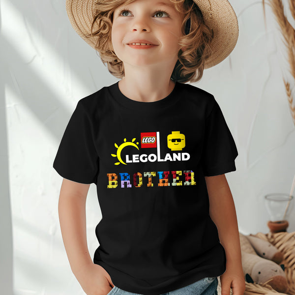 Personalized Legoland Birthday Youth T-shirt wokigi