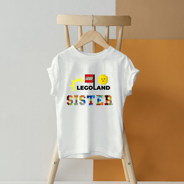 Personalized Legoland Birthday Toddler T-shirt wokigi