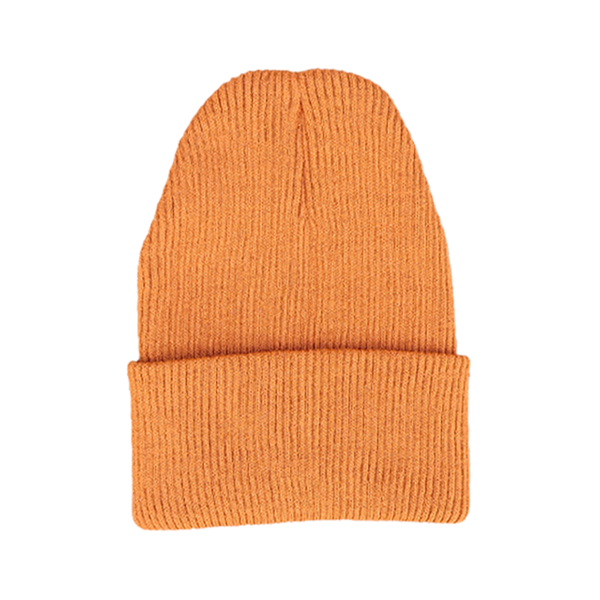 Orange Baby Toddler Beanie with Custom Name Personalization wokigi