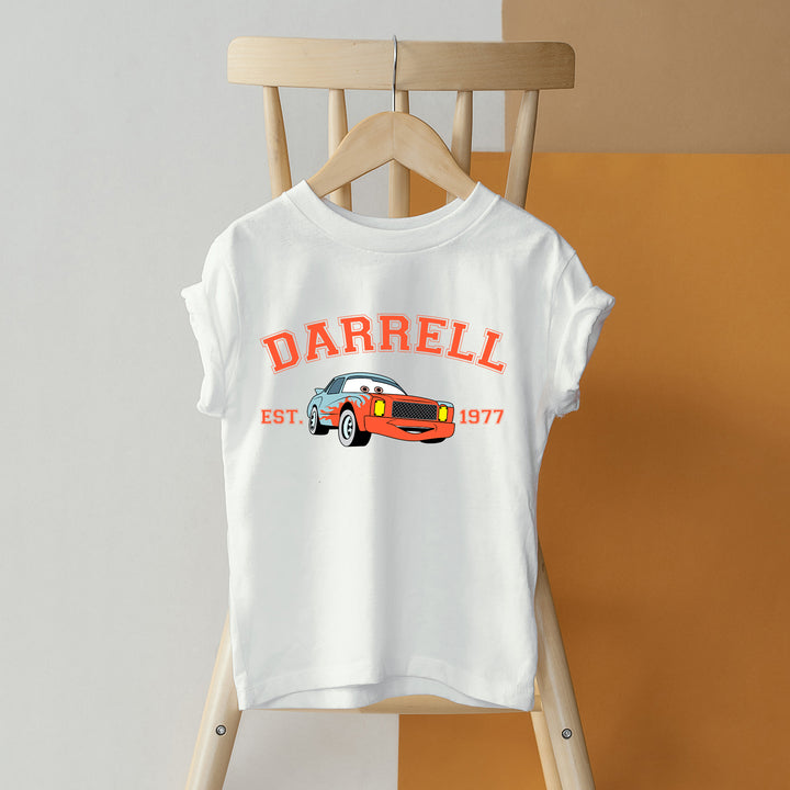 Personalized Disney Cars Darrell Toddler T-shirt wokigi