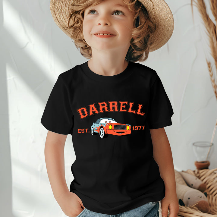 Personalized Disney Cars Darrell Toddler T-shirt wokigi