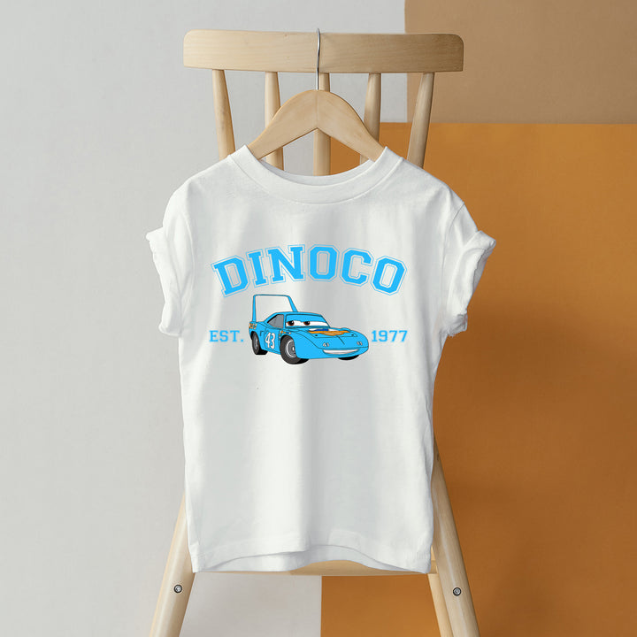 Personalized Disney Cars Dinoco Toddler T-shirt wokigi