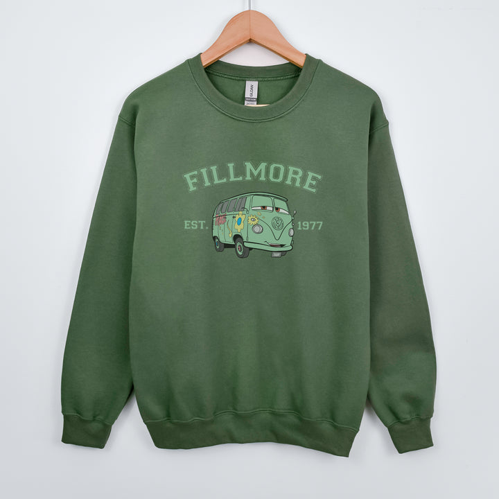 Personalized Disney Cars Filmore Adult Sweatshirt wokigi