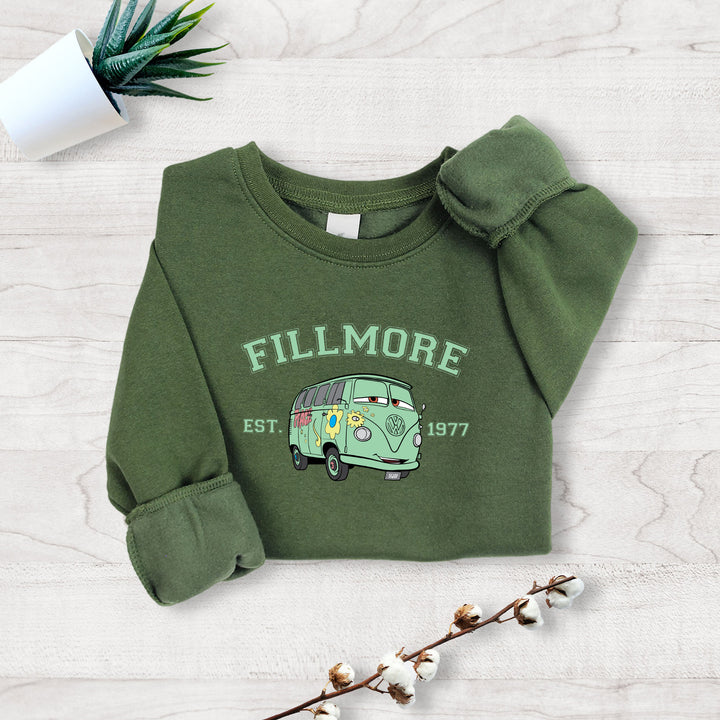 Personalized Disney Cars Filmore Kids Sweatshirt wokigi