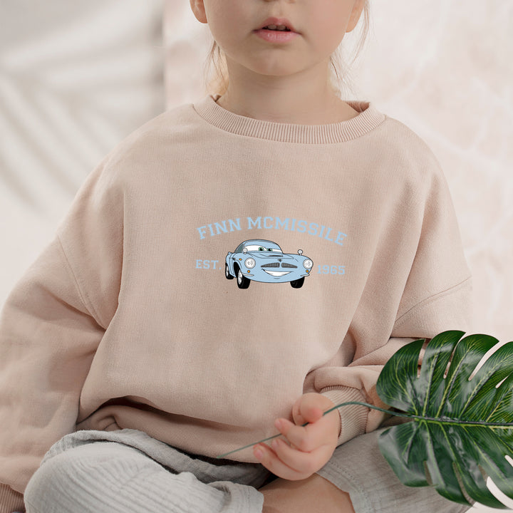 Personalized Disney Cars Finn McMissile Kids Sweatshirt wokigi