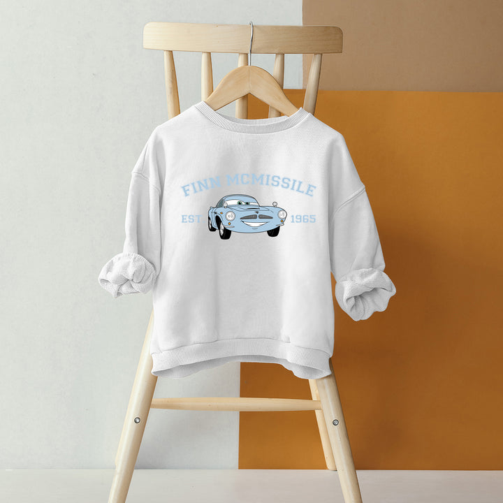 Personalized Disney Cars Finn McMissile Kids Sweatshirt wokigi