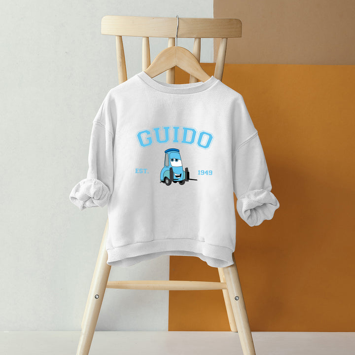 Personalized Disney Cars Guido Kids Sweatshirt wokigi