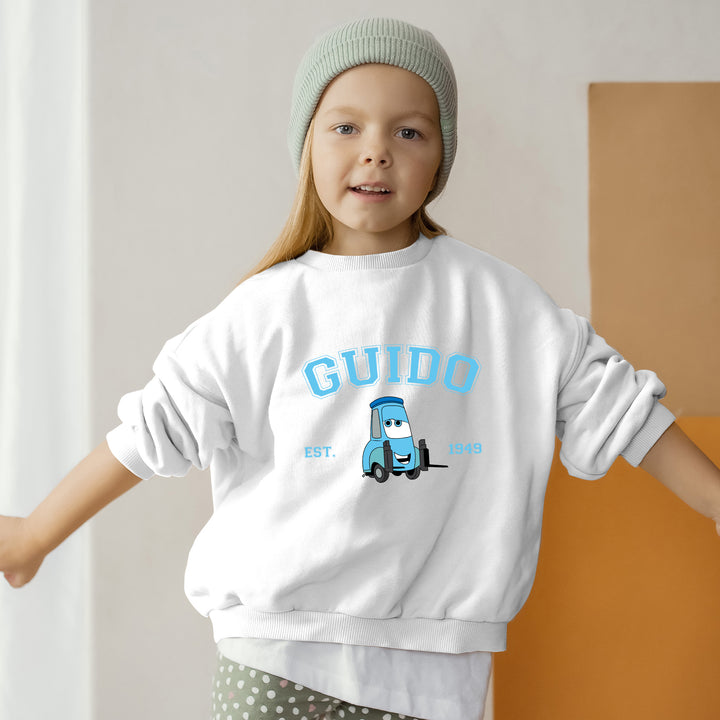 Personalized Disney Cars Guido Kids Sweatshirt wokigi