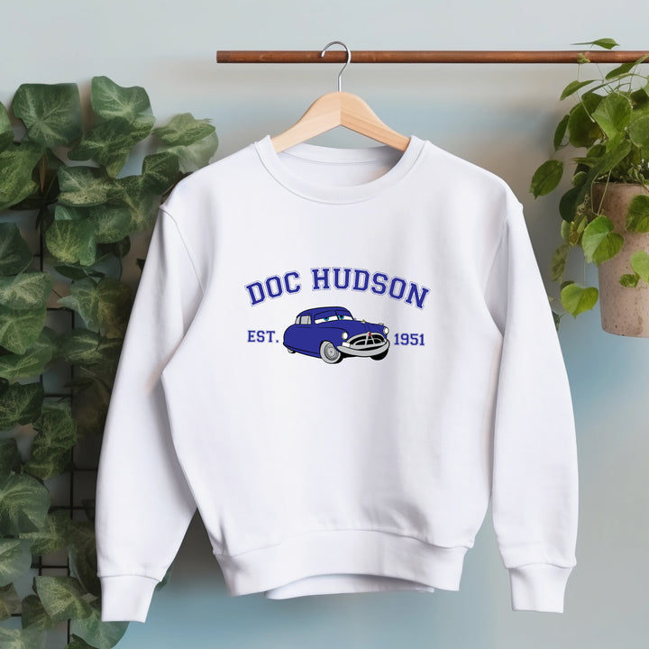 Personalized Disney Cars Hudson Adult Sweatshirt wokigi