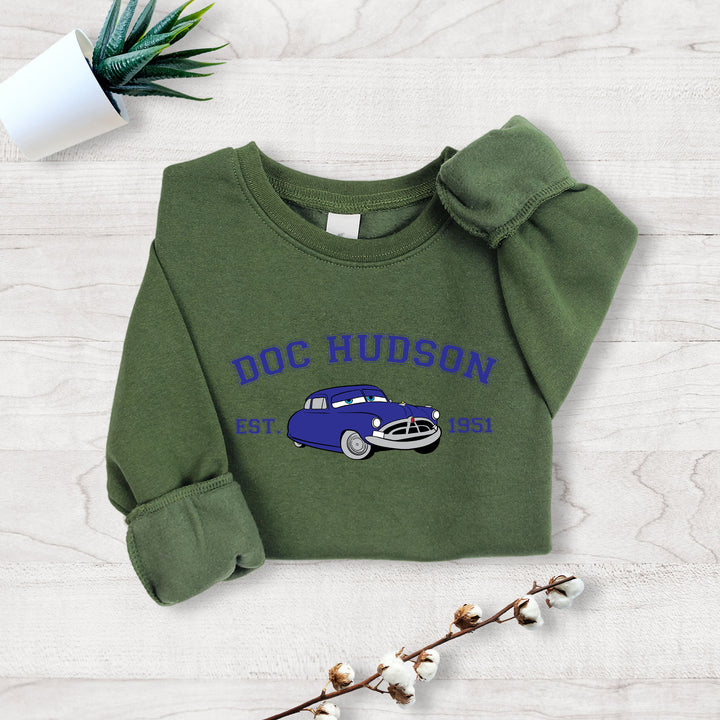 Personalized Disney Cars Hudson Kids Sweatshirt wokigi