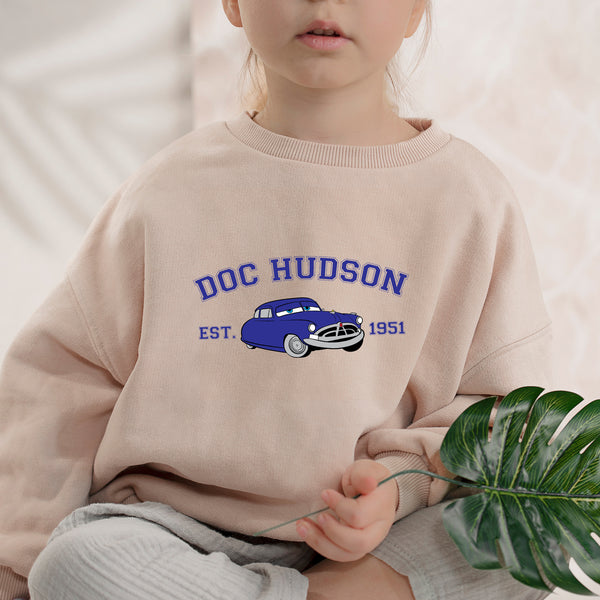 Personalized Disney Cars Hudson Kids Sweatshirt wokigi