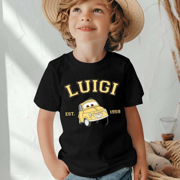 Personalized Disney Cars Luigi Toddler T-shirt wokigi