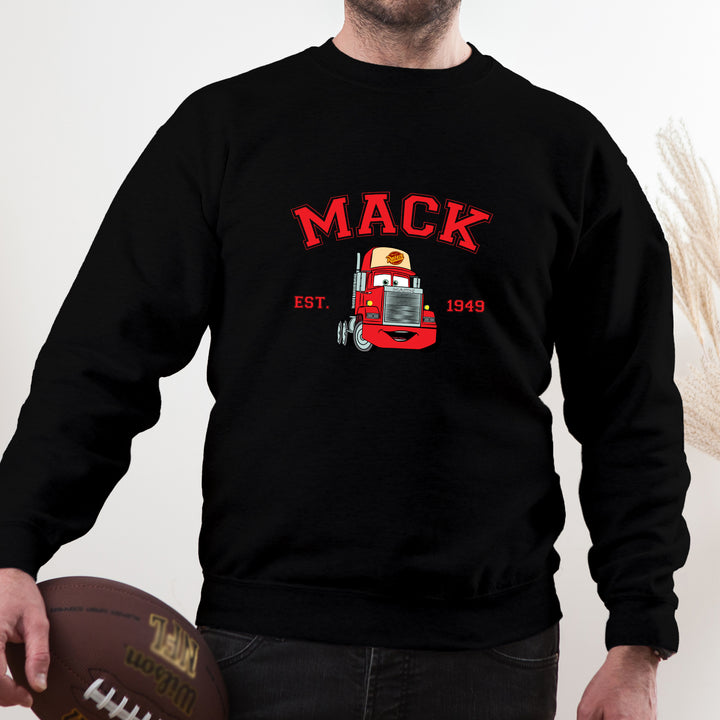 Personalized Disney Cars Mack Adult Sweatshirt wokigi