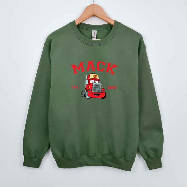 Personalized Disney Cars Mack Adult Sweatshirt wokigi