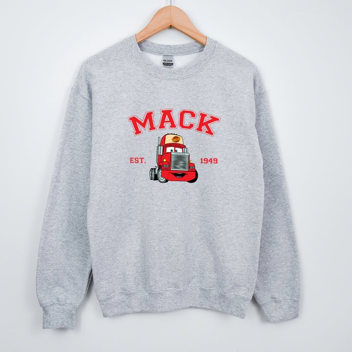 Personalized Disney Cars Mack Adult Sweatshirt wokigi