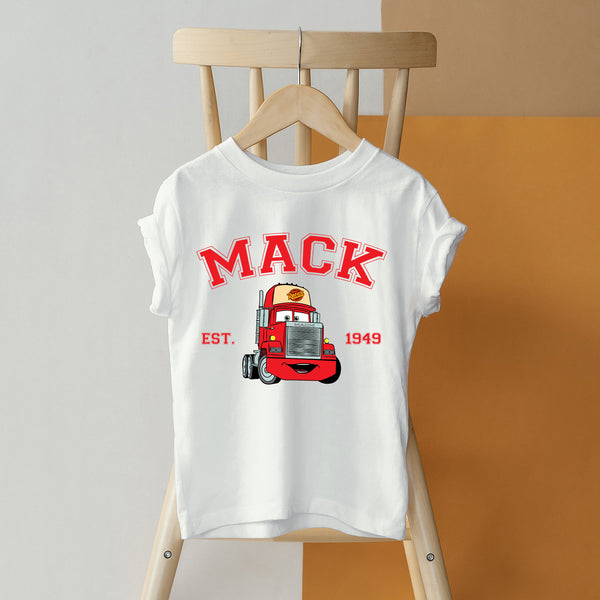 Personalized Disney Cars Mack Toddler T-shirt wokigi