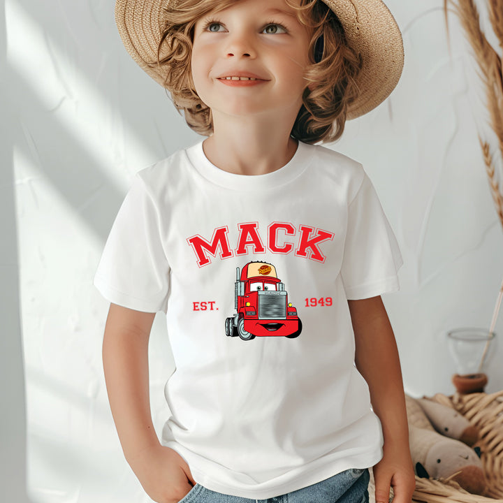 Personalized Disney Cars Mack Toddler T-shirt wokigi