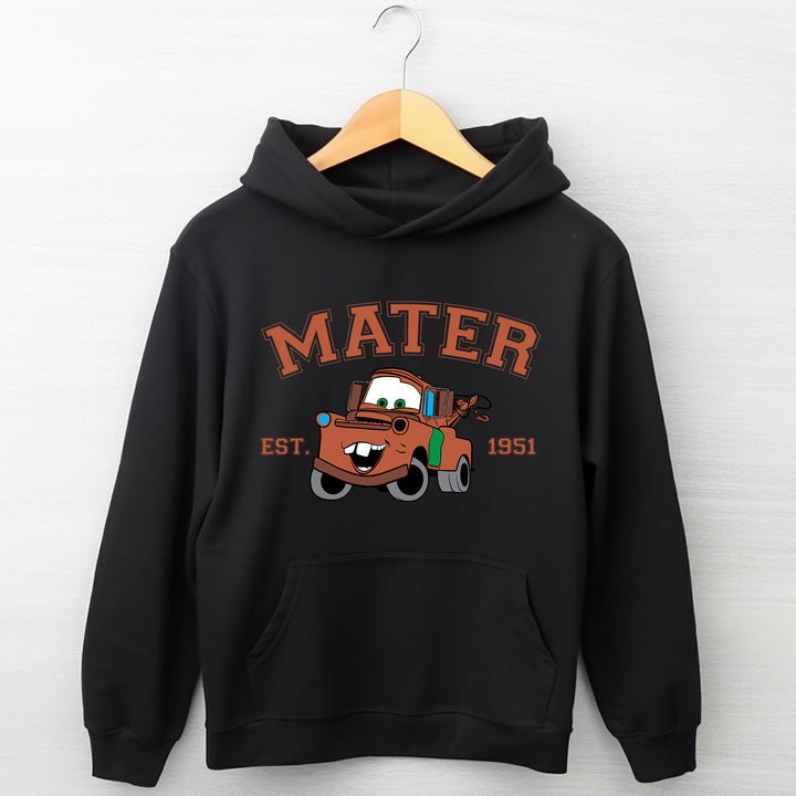 Personalized Disney Cars Mater Adult Hoodie wokigi