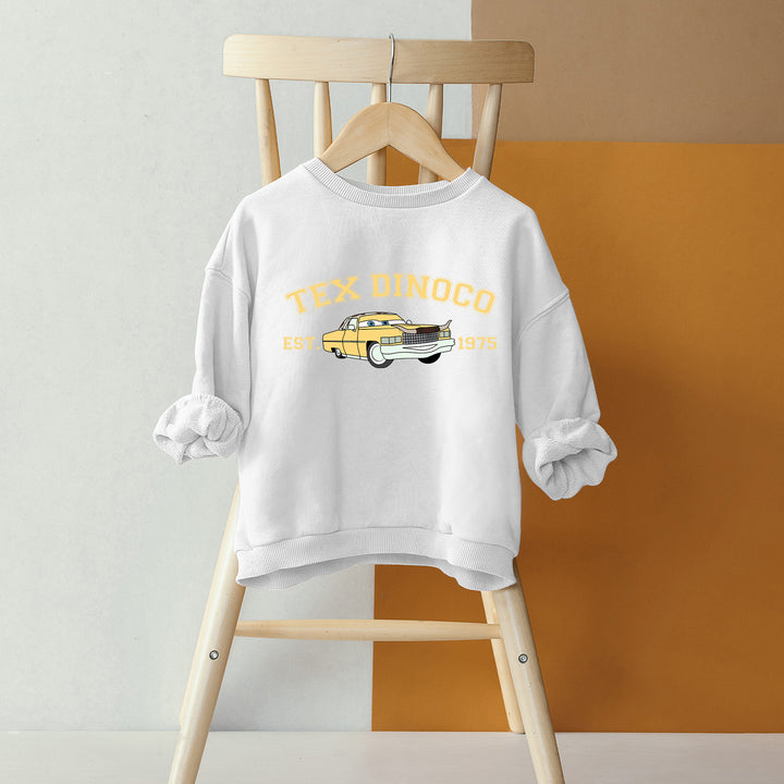 Personalized Disney Cars Tex Dinoco Kids Sweatshirt wokigi