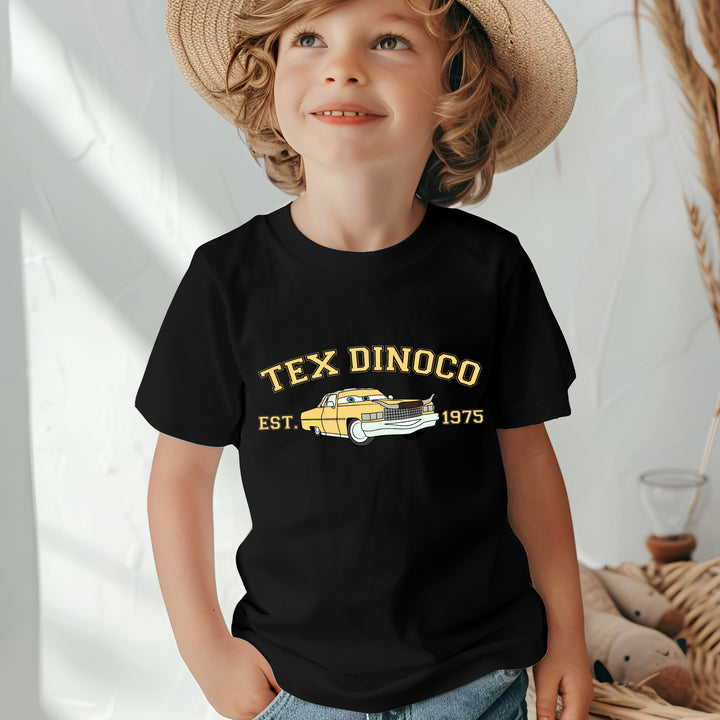 Personalized Disney Cars Tex Dinoco Toddler T-shirt wokigi