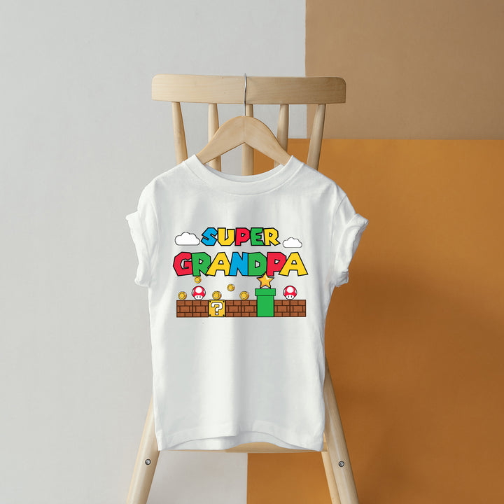 Super Mario Custom Name Adult T-shirt wokigi