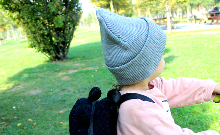 Mint Green Baby Toddler Beanie with Custom Name Personalization wokigi